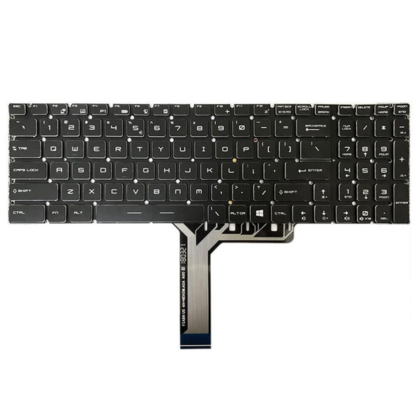 Backlit Laptop Keyboard For Msi Steel Series Us Version Keyboards