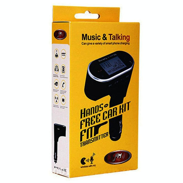 Car Stereo Radio Mp3 Player Bluetooth Hands Free Fm Transmitter Ipods & Mp3 Players