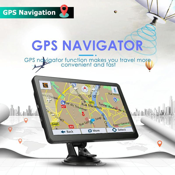 7 Inch Car Locator Technology Navigator 8G + 128M Resistive Screen South America Map Fm / Tf Card Support Other Car Audio