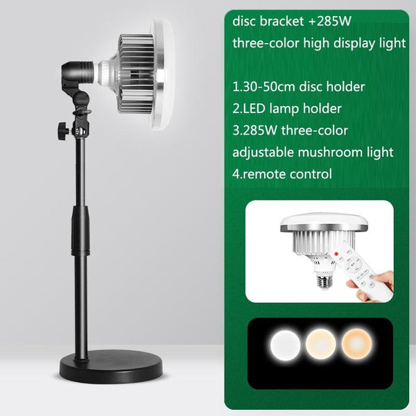 Live Support Photography Light 700W Mushroom Lamp & Stand Other Lighting & Studio