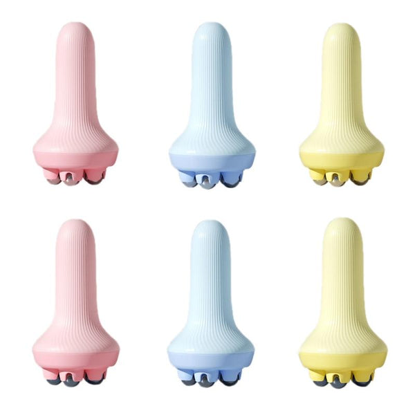 Abdominal Roller Massager For Inner Leg Muscle Relaxation Yellow Massagers