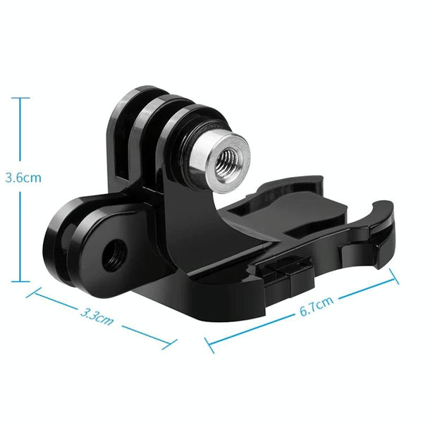 Double Head J Buckle Backpack Mount For Sports Cameras Other Camera & Photo Accs