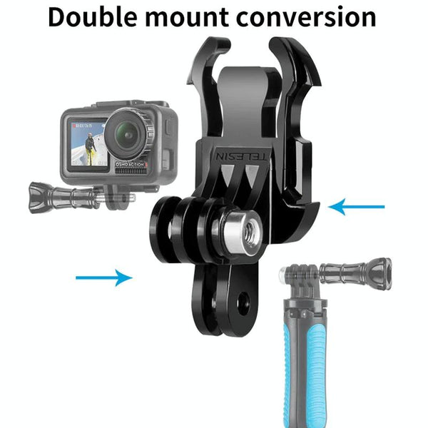 Double Head J Buckle Backpack Mount For Sports Cameras Other Camera & Photo Accs