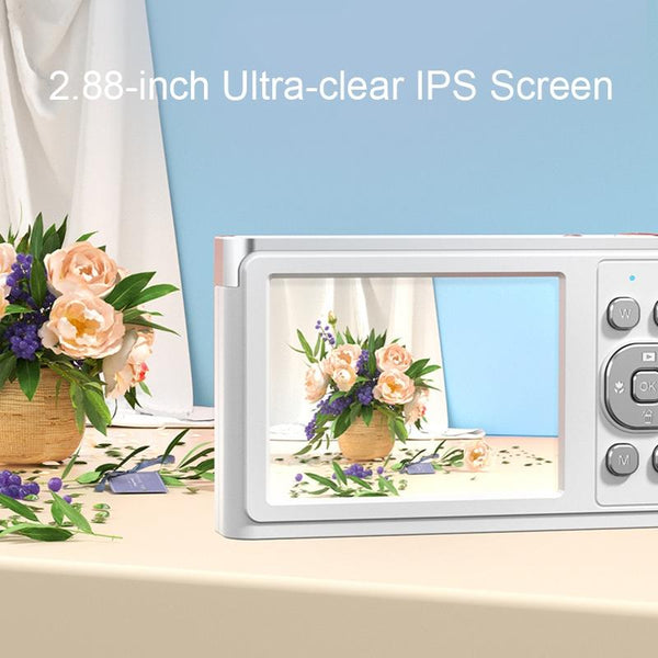 4K 8X Optical Zoom Telescopic Lens Digital Camera With Card Reader & Wiper Black Digital Cameras