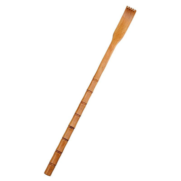 Long Handle Bamboo Back Scratcher Natural Wood Massage Tool Massagers