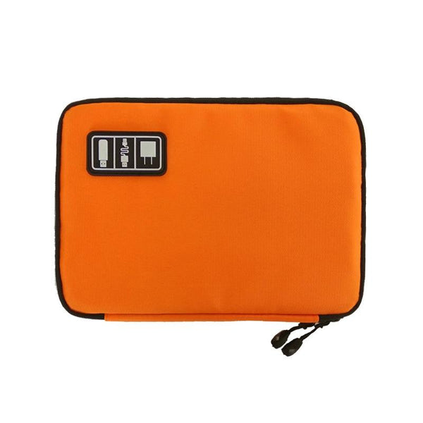 Multifunctional U Disk Storage Bag For Mobile Phone Accessories Orange Other Mobile Accessories