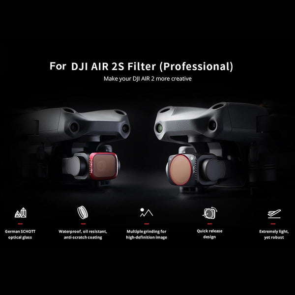 Variable Vnd 6 9 Stop Lens Filter For Dji Air 2S Camera Drone Accessories
