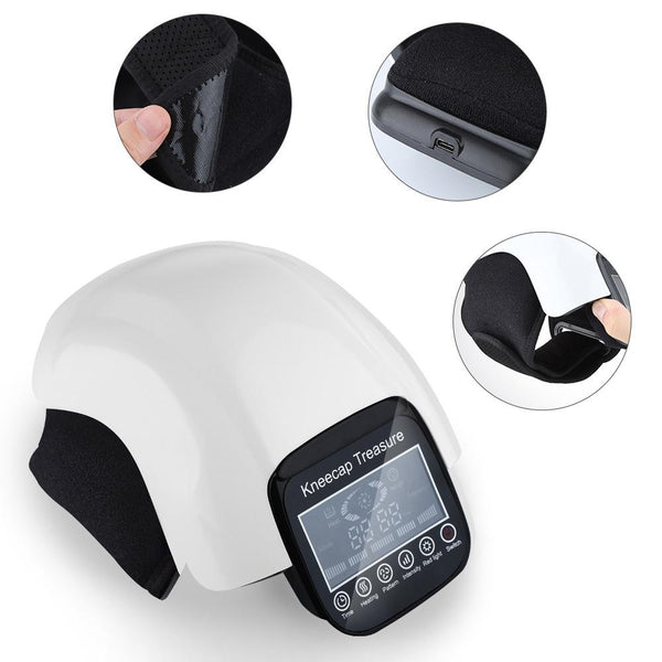 Knee Massager With Infrared Heat Therapy Pain Relief Device Massagers