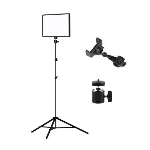 10 Three Colour Temperature Flat Panel Live Fill Light 2.1M Bracket & Clip Other Lighting & Studio