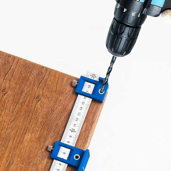 Woodworking Punch Locator For Cabinet Doors Black Handle Set Cabinet Knobs