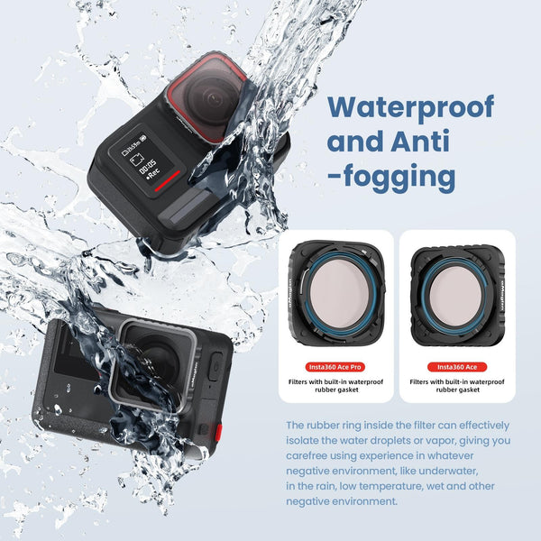 Waterproof Protective Goggles For Sports Camera Magisn Insta360 Ace Cpl Other Camera & Photo Accs