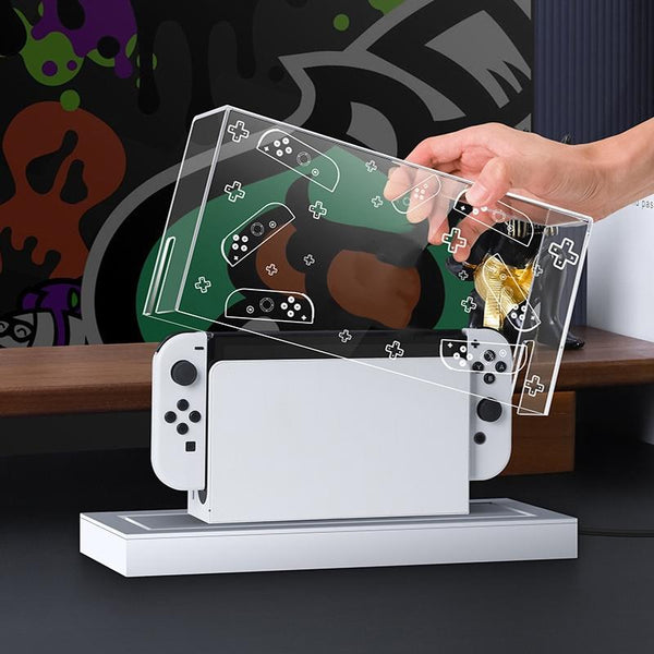 Jet Warrior Dustproof Cover For Switch Oled Console Bags Skins & Travel Cases