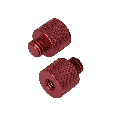 10 Piece / 4 To 3 8 Screw Adapter Red Cables & Adapters