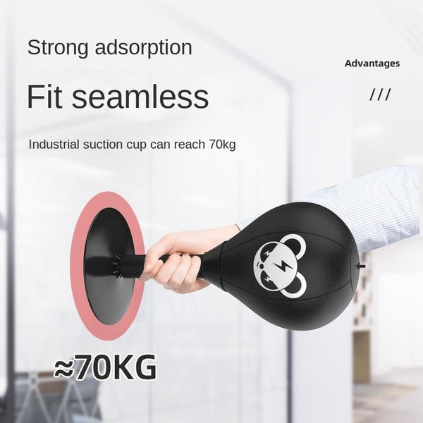 Desktop Speed Ball For Boxing Training Monkey Design + Children Gloves Pump Punching Bags
