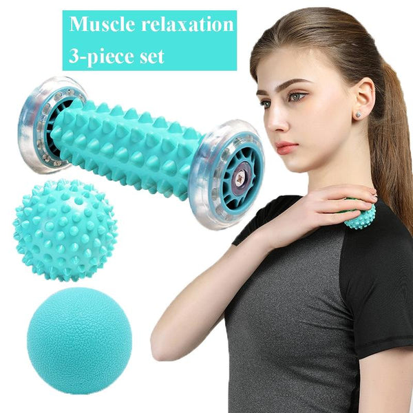 Plantar Fascia Massage Ball Set Green Foot Bottom Bump Peanut 7Cm Tattan Muscle Relaxation Fitness Hand Holding Massagers