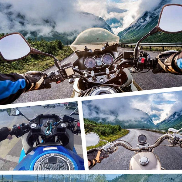 Multi Joint Helmet Mount Set For Action Cameras Audio And Video Accessories Bike Camera Holders Mounts