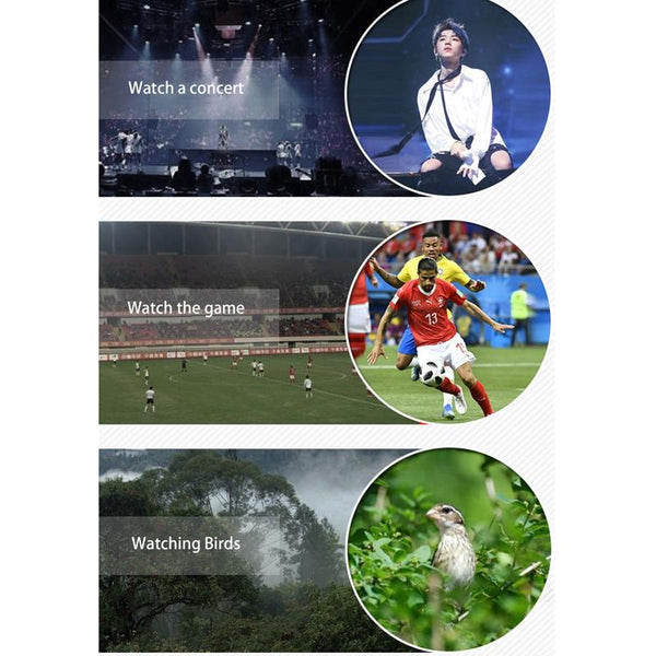 Foldable For Outdoor Adventures 3000 X 22 With Phone Clip Binoculars