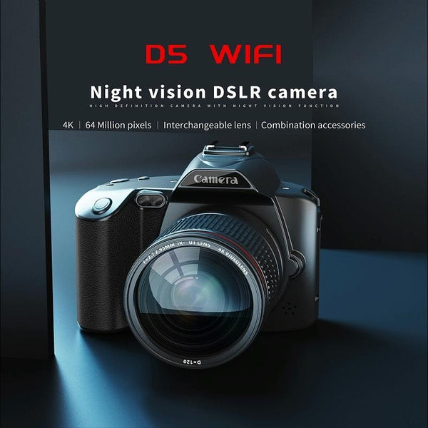 Dual Camera Night Vision 64 Million Pixel High Definition Wifi Digital & Fill Light Digital Cameras