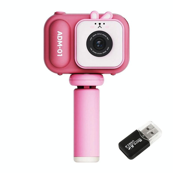 48Mp Dual Lens Kids Digital Camera With 2.4 Ips Screen And 32Gb Tf Card Blue Fox 64G Digital Cameras