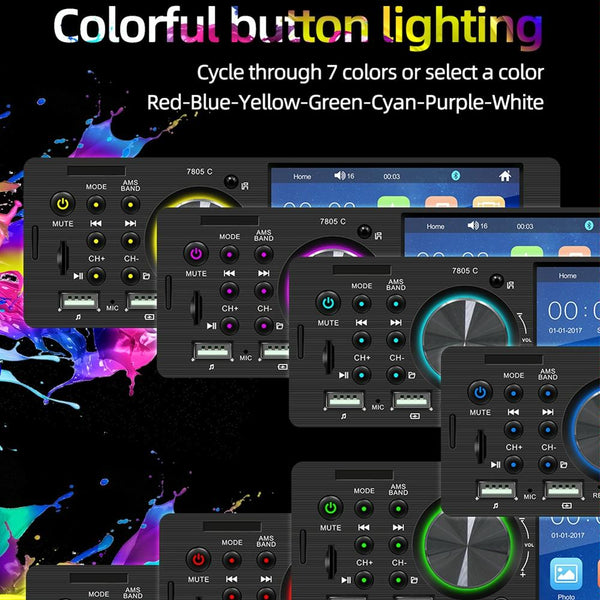 4.1 Inch Touch Screen Car Mp5 Player Fm & Bluetooth Tf Card Remote Control Other Car Audio