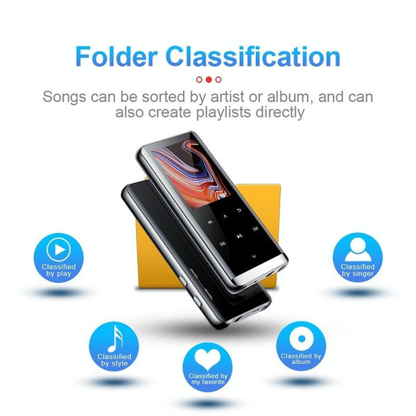 High Def Noise Reduction Mp4 Player 8Gb Record / E Book / Tf No Bluetooth Other Car Audio