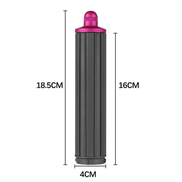 For Dyson Airwrap Hair Dryer Hs01 / Hs05 Hd08 18.6 X 4Cm Upgraded Long Curling Barrels Nozzle With Adapter Golden Hair Dryers