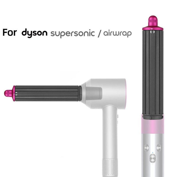 For Dyson Airwrap Hair Dryer Hs01 / Hs05 Hd08 18.6 X 4Cm Upgraded Long Curling Barrels Nozzle With Adapter Golden Hair Dryers