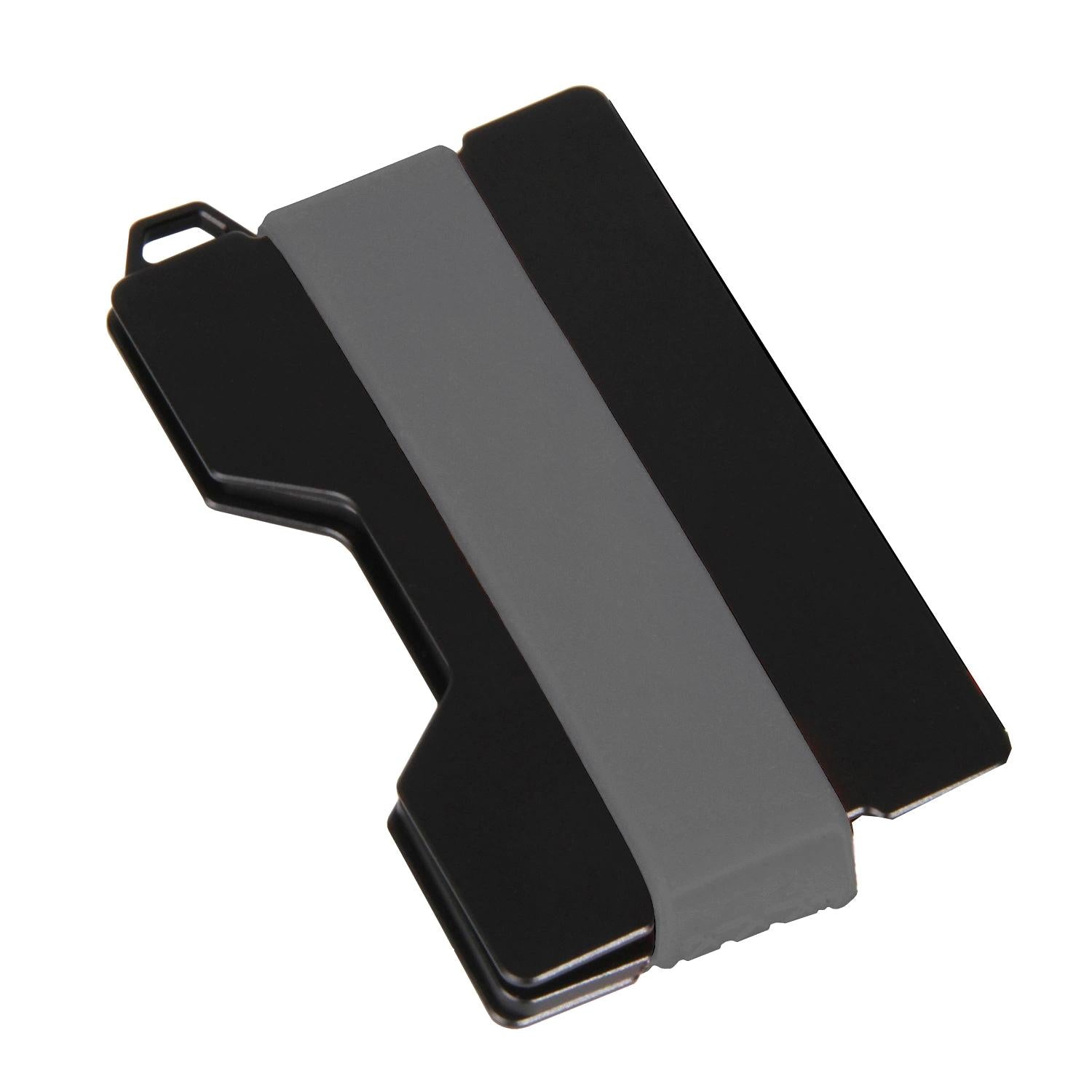 Rfid Card Holder Anti Theft Edc Wallet Coin Storage Box Key Grey Wallets