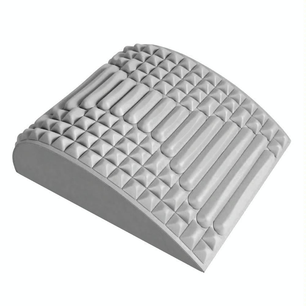 Blue Lumbar Massager For Spinal Stretching And Relaxation Solid Colour Gray Massagers