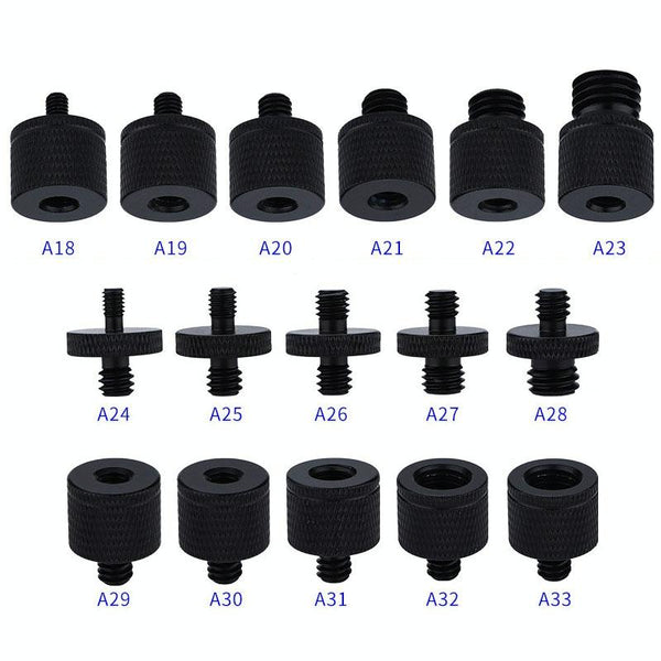 4 Piece Screw Adapter One Quarter Female To M12 Male For Audio And Video Use Cables & Adapters