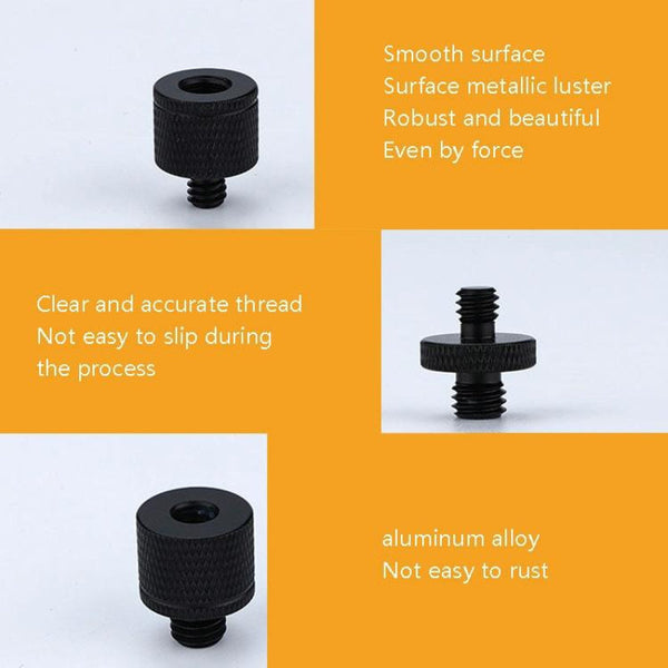 4 Piece Screw Adapter One Quarter Female To M12 Male For Audio And Video Use Cables & Adapters
