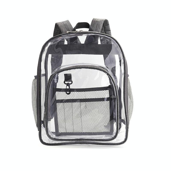 Waterproof Pvc Backpack For Students Compact And Durable Small Gray Backpacks
