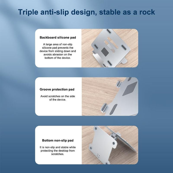 Aluminum Laptop Stand Multi Functional & Foldable Stands Holders & Car Mounts