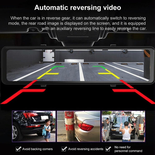 10.88 Ips Touch Screen Car Dvr Recorder Ultra Hd 1080P Other Car Video