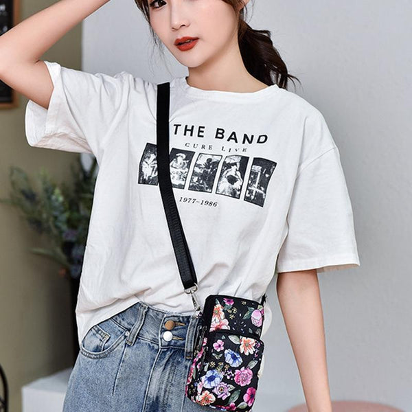 Animal Park Mini Crossbody Phone Wallet With Arm Band Small Tree Bud Women's Bags & Handbags