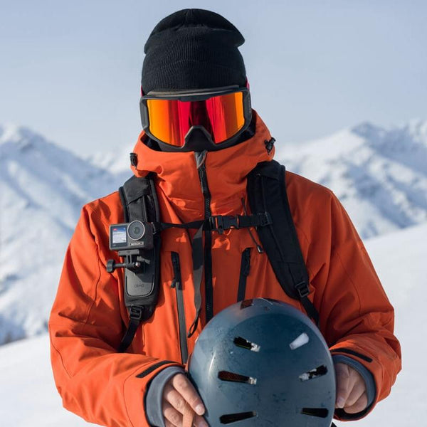 Universal Backpack Strap Mount For Dji Action Cameras Straps & Hand Grips