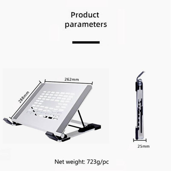 Vertical Laptop Stand 5 Levels Riser For Desk Stands Holders & Car Mounts