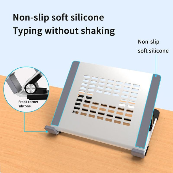 Vertical Laptop Stand 5 Levels Riser For Desk Stands Holders & Car Mounts