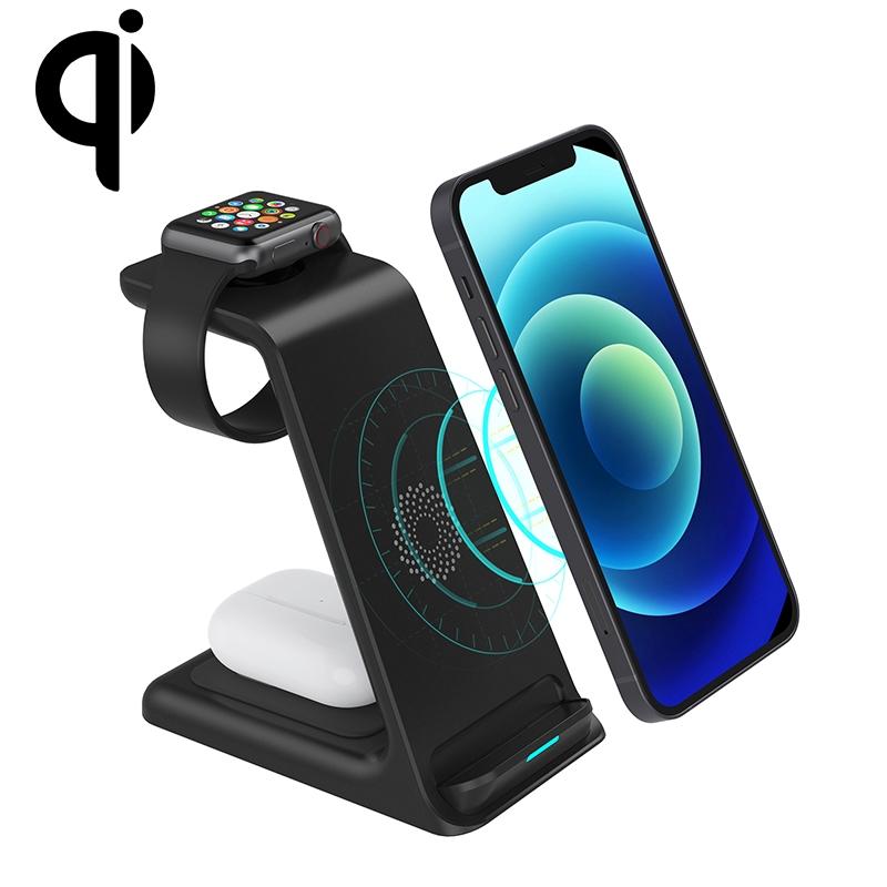 3 In 1 Wireless Charger For Iphone Airpods And Apple Watch Chargers & Docking Stations