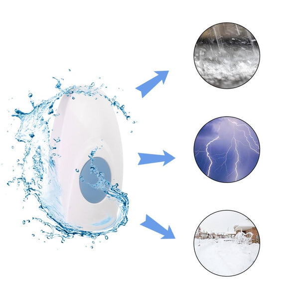 Wireless Waterproof Doorbell With 36 Chimes Remote Control Smart Doorbells