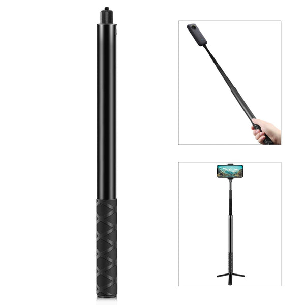 Metal Selfie Stick For Insta360 One Rs X2 X3 X4 With 150 Centimetre Extension Selfie Sticks