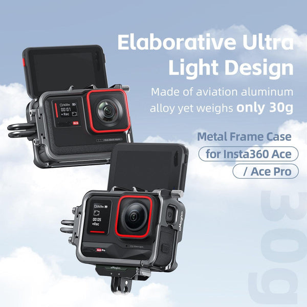 Metal Rabbit Cage Protective Frame For Insta360 Ace And Amagisn Audio Video Camera Cases Bags & Covers