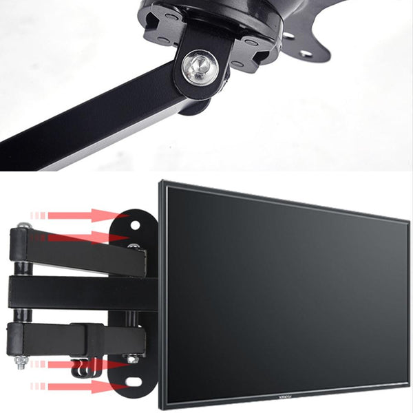 Universal Rotatable Retractable Monitor Wall Mount 14 27 Inch Monitor Mounts & Stands