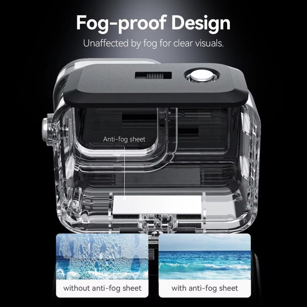 Waterproof Diving Housing For Insta360 Ace Pro Camera 45 Metre Depth Audio Video Underwater Cases & Housings