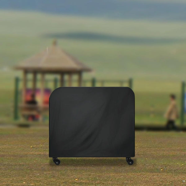 Waterproof 210D Oxford Cloth Bbq Grill Cover Anti Uv Dust Proof Folding Fits Gas Charcoal Electric 145X61x117cm Black Parts & Accessories