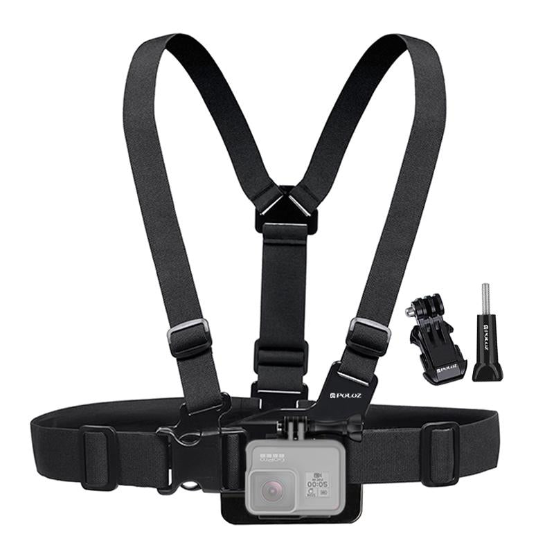 Universal Body Mount Belt For Action Cameras With J Hook And Long Screw Other Camera & Photo Accs