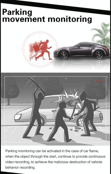 4.3 Dual Camera Vehicle Dvr With Full Hd 1080P Display Other Car Video