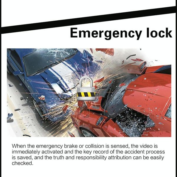 4.3 Dual Camera Vehicle Dvr With Full Hd 1080P Display Other Car Video