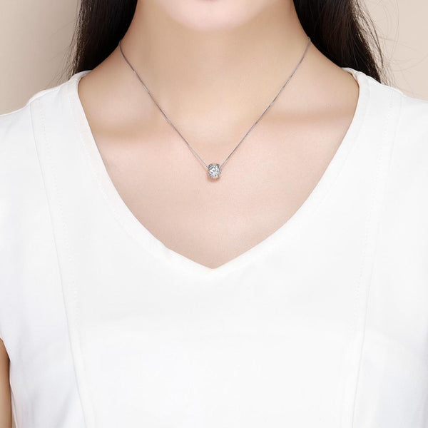 925 Sterling Silver Shiny Heart Beads For Diy Bracelets & Necklaces Charms & Pendants