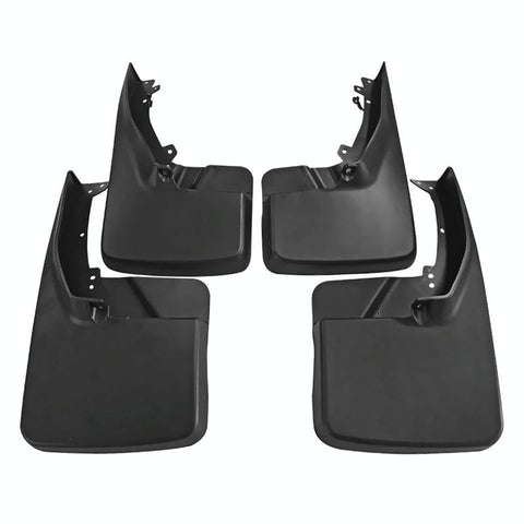 For Dodge Ram 1500 / 2500 3500 2010 2018 4Pcs Set Car Auto Soft Plastic Splash Flaps Fender Guard Fenders & Mud Guards